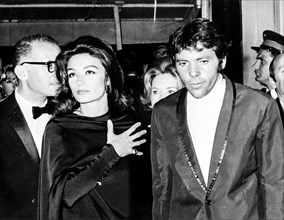 Anouk aimee, pierre barouh, cannes 1968