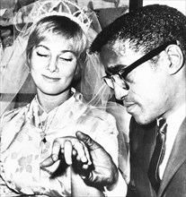 Sammy davis junior, may britt, wedding 1960