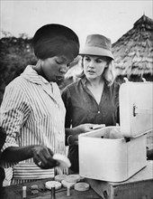Gladys nguy, carroll baker, naivasha, kenya1964