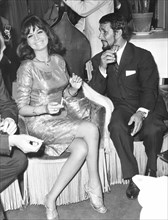 Eva bartok, giorgio tozzi, open gate club, rome 1961