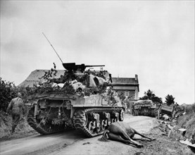 American Tanks In France