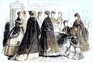 Fashion of the season summer 1868 in Paris