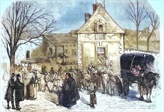 Distribution of bread to the poor of Augerville