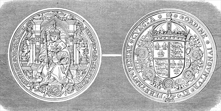 The seals of King Henry VIII