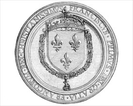 the seal of Francis I