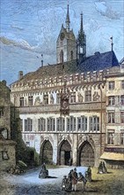 das Rathaus der Stadt Basel