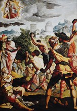 The stoning of St. Stephen