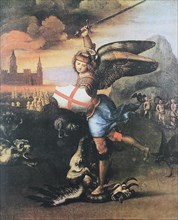 Saint Michael Defeats the Dragon
