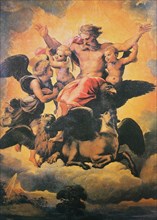 Vision of Ezekiel by Raffaello Sanzio da Urbino
