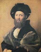 Portrait of Baldassare Castiglione by Raffaello Sanzio da Urbino