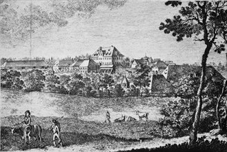 Historical View Of Hemhofen Castle
