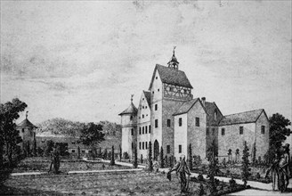 Historical View Of Reichenschwand Castle