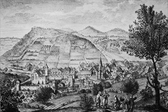Historical View Of Eschenbach Castle