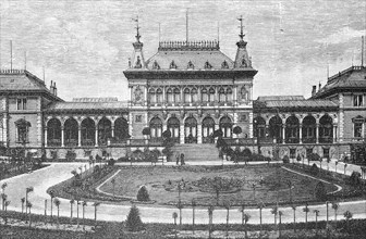 The Kurhaus In Bad Elster In 1880