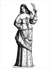 Noble Lady In The Year 1644