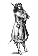French Guard In The Year 1663