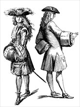 Noble Costume In The Year 1693 (Left)