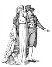 German Costume In The Year 1801