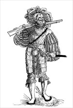 Landsknecht In Body Armor Or Body Armour