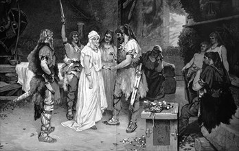 Wedding In Old Germanic Times