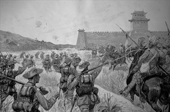The Conquest Of Lianghsiang By German Infantry And Bengalic Warriors
