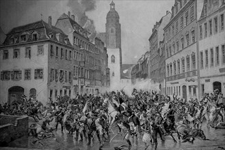 Napoleon'S Escape Through Leipzig