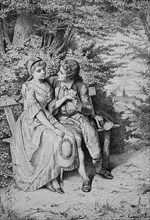 Johann Wolfgang Von Goethe Was A German Writer And Statesman. Friederike Elisabetha Brion Was A Parson'S Daughter Who Had A Short
