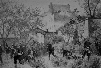 Storm Of The Castle Gaisberg During The Franco-Prussian War