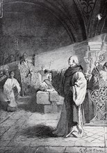 Roland Delivers A Message From Henry Iv To The Pope.