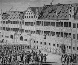 The House Of The Fuggers In Augsburg