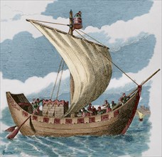 Ship of the eleventh and twelfth centuries.