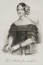 Maria Cristina de Borbon Dos Sicilias.