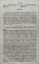 Peace treaty between the King of Spain Philip V and the Holy Roman Emperor Charles VI.