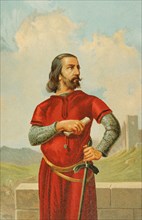 Rodrigo Diaz de Vivar, known as El Cid Campeador.