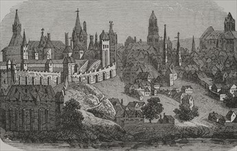 Buda in the Middle Ages.