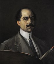 Self-portrait, by Eugenio Lucas Villaamil.