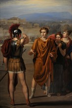 Antilochus takes to Achilles the news of the fight on the body of Patroclus.