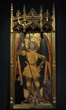 Saint Michael the Archangel with Two Donors.