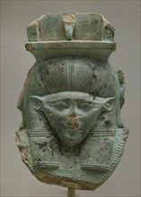 Head of the goddess Hathor.