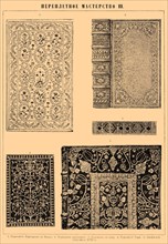 Bookbinding - Illustration from Brockhaus and Efron Encyclopedic Dictionary