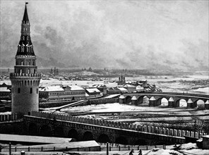 Daguerreotype photograph of Moscow by Lerebour circa 1841