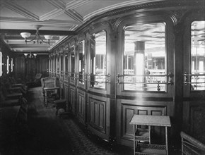Imperial Yacht Standart - Gallery on the Lower Deck circa 1896
