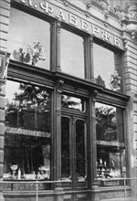 Exterior of the shop of Carl Faberge in Odessa