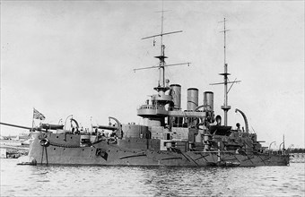 The Imperial Russian battleship Panteleimon