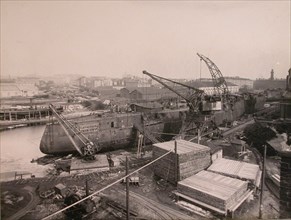General view of the factory pool