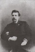 Gilyov Fyodor in a photo studio 1 January 1890