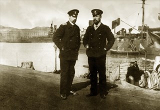 Konstantin and Maximilian von Schulz in Port Arthur circa 1904