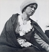Grand Duchess Olga Nikolaevna of Russia in Mogilev circa Spring 1916
