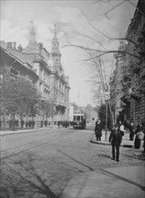 Odessa Ukraine street scene circa early 1900s