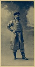 Major General Christopher Platonovich Derfelden in the clothes of the Russian boyar of the times of Tsar Alexei Mikhailovich circa 1903